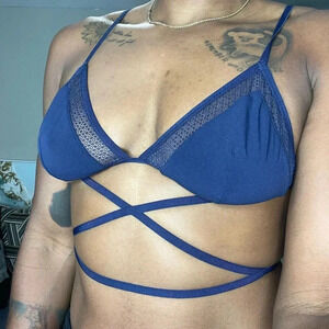 New Navy Blue Bralette